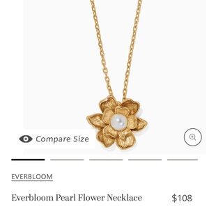 NWT:  Brighton Matching Everbloom Necklace and Ring